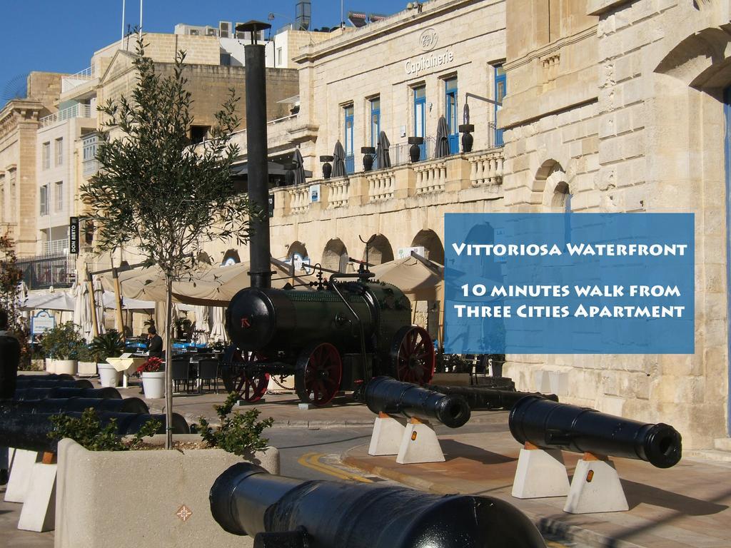 Three Cities Apartments Cospicua Dış mekan fotoğraf
